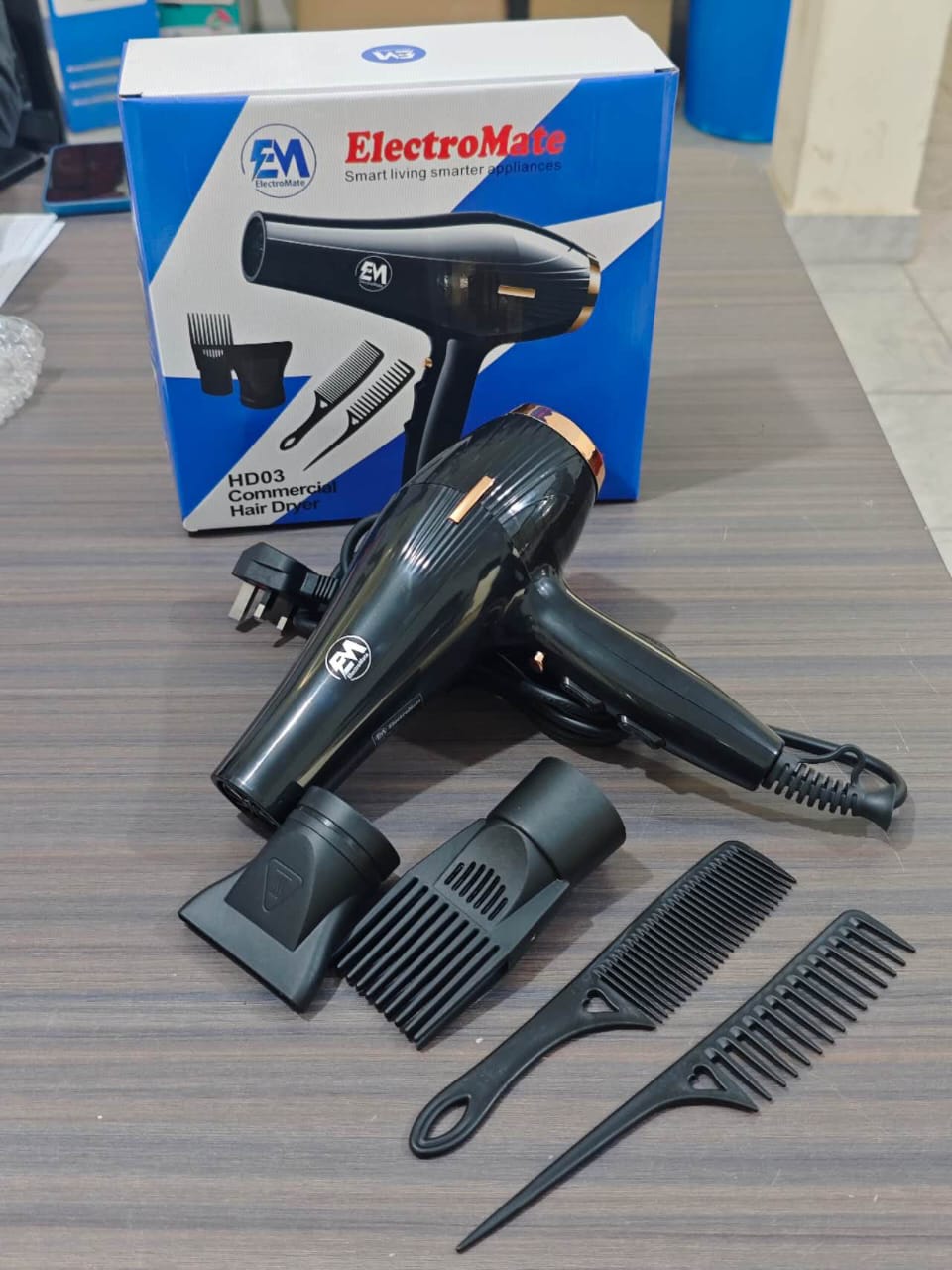 ElectroMate Salon/commercial Hair Blowdry And Straightener