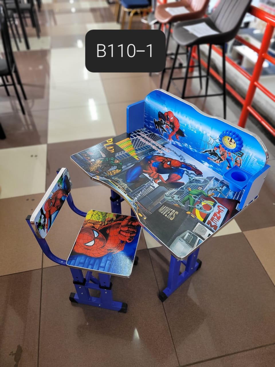 Adjustable Kids Study Table And Chair Children Desk