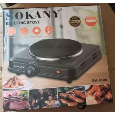Sokany Single Portable Electric Stove Cooker Hot Plate